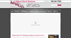 Desktop Screenshot of midwestglassandaluminum.com